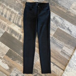 Liverpool Black Faux Suede Pants
